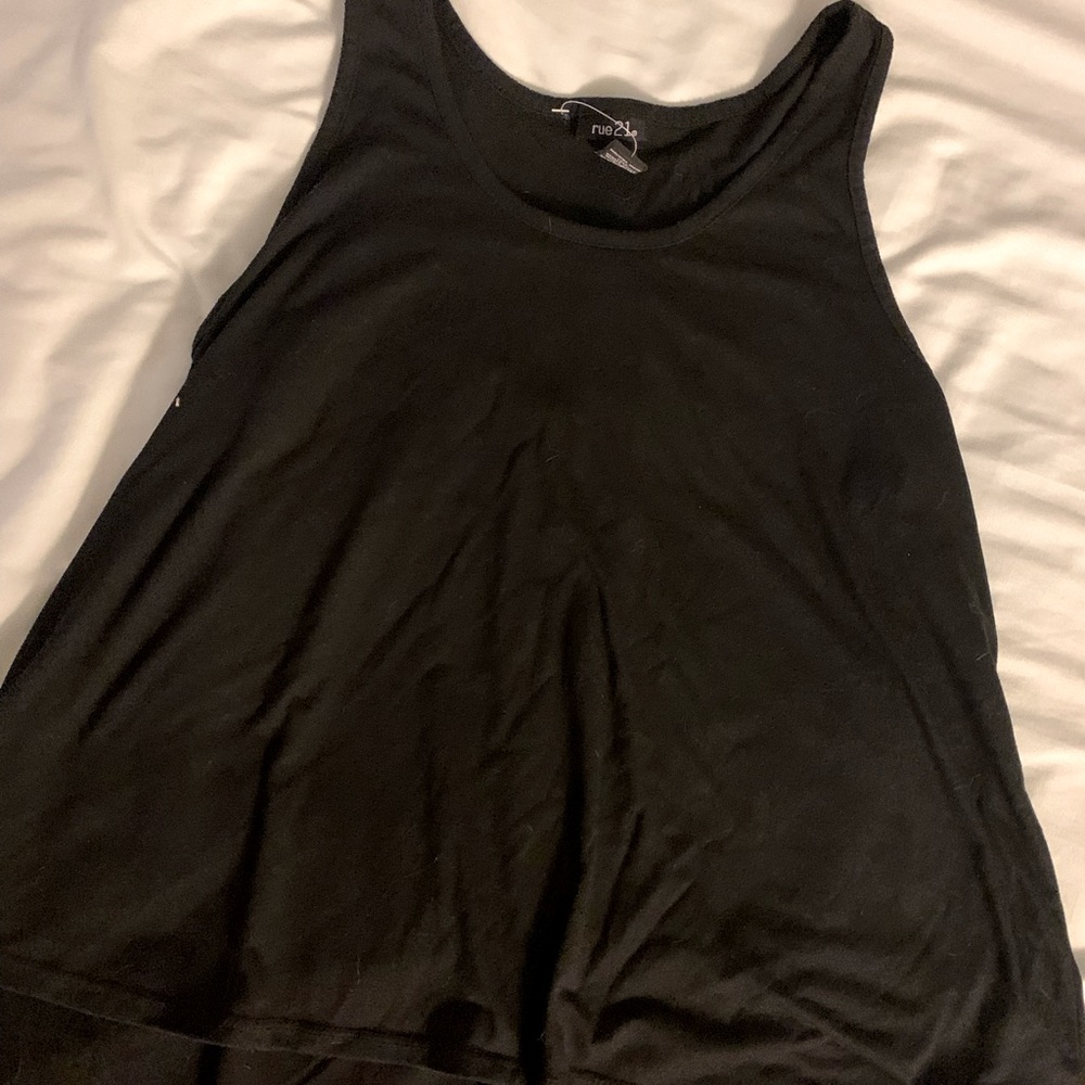 Rue21 Black Tank Top
